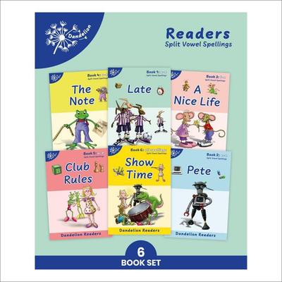 Phonic Books Dandelion Readers Split Vowel Spellings, Taschenbuch von Phonic Books, Dorling Kindersley, 978-1-907170-27-0