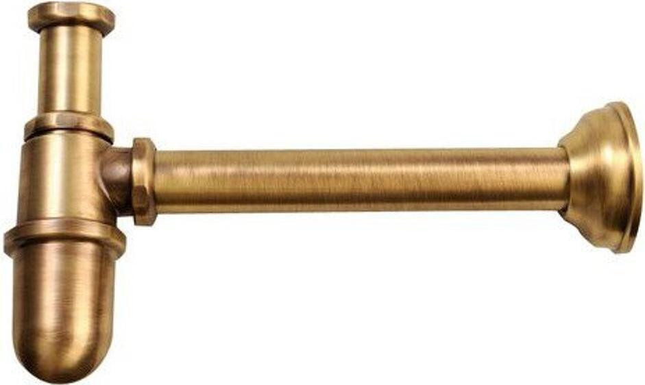 Sapho RETRO sifon voor wastafel, 5/4 inch, afvoer 32 mm, brons