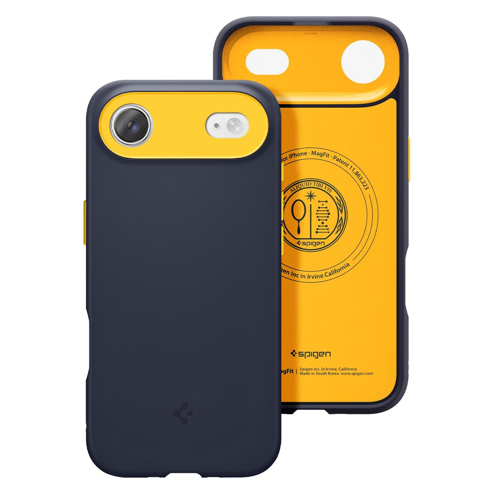 Spigen - Caseology Nano Pop MagSafe - iPhone 17 Air - Blueberry Navy (Apple iPhone Air) (ACS10300)