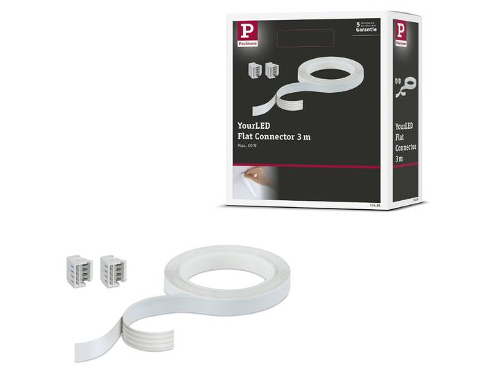 Paulmann YourLED Flat\, connecteur raccourcissable\, blanc