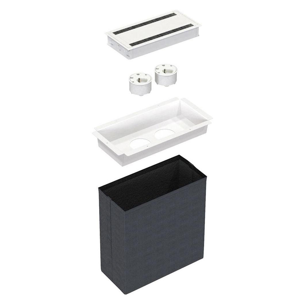 Kondator Condator Powerdot Paket LITET komplett mit 2 × 935-PD10 Powerdots, Weiss (935-K210W)