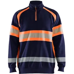 Blakläder, Arbeitsoberteil, Sweatshirt mit hoher Sichtbarkeit (XL)