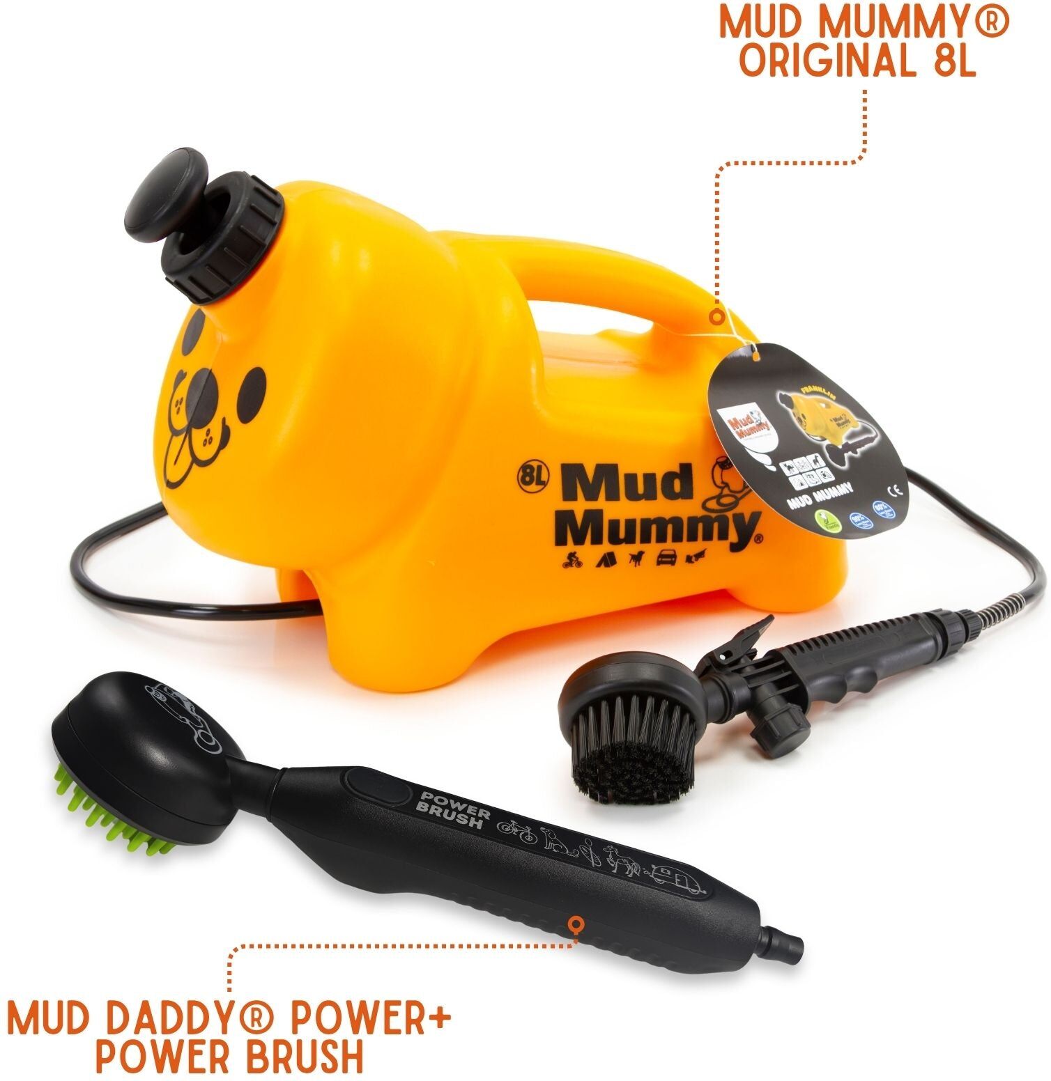 Mud Mummy Power Bundle   Portable Dog Shower   Dog Wash   Grooming   Mud Paw Cleaner   Best Portable Dog Washer   Dog Washer    Pink