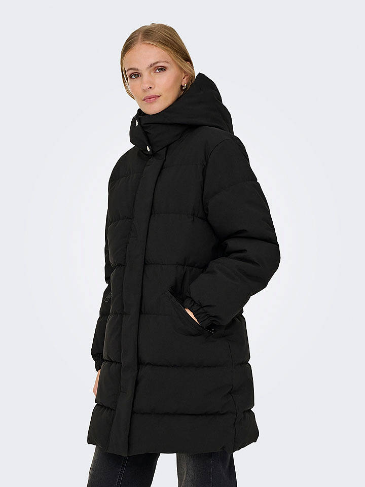 JDY Winterjacke "Aja" in Schwarz - L