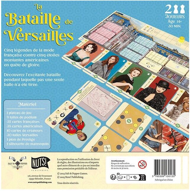 Nuts Publishing La Bataille de Versailles