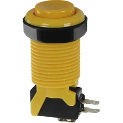 ARC BUTTON YE - Arcade Button mit Mikrostaster gelb