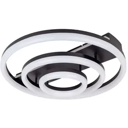 Deckenlampe Deckenleuchte LED CCT dimmbar Fernbedienung Wohnzimmerlampe D 60 cm