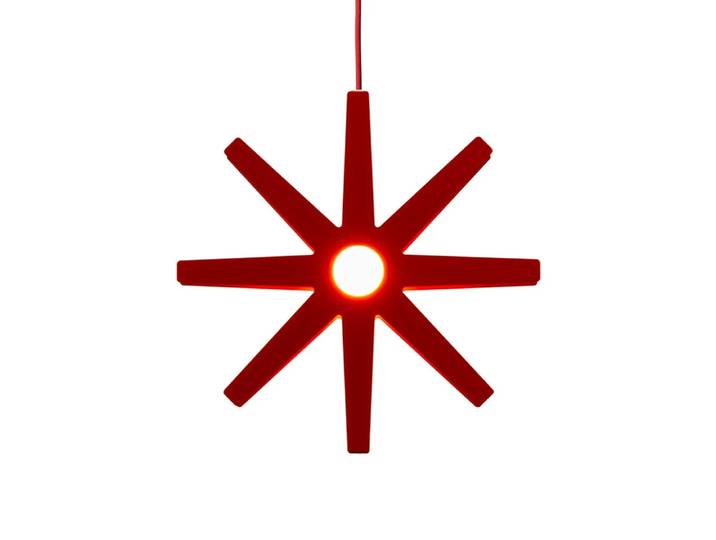 Bsweden Fling 78 Adventleuchte Rot, rotes Kabel