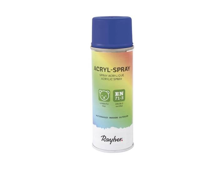 Rayher Acryl-Spray Ultramarinblau 200 ml