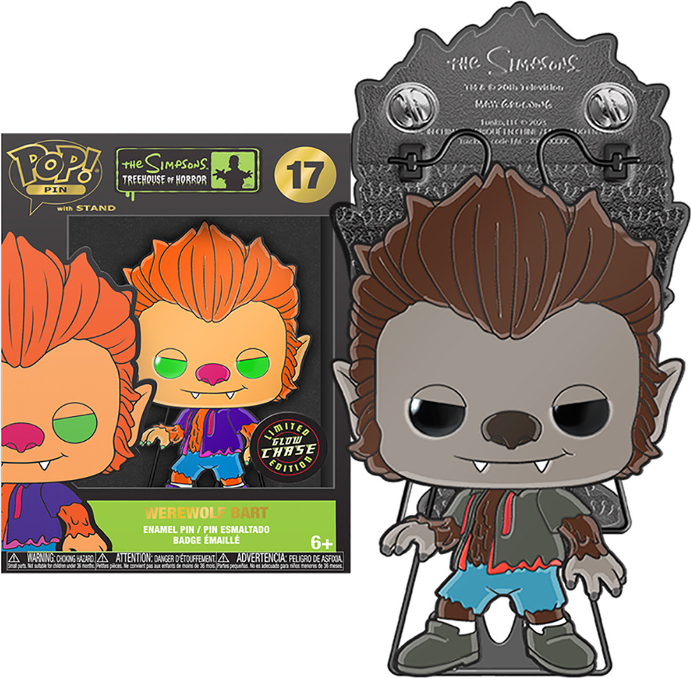 Funko Pop! De Simpsons Pin Bart Horrorfiguur