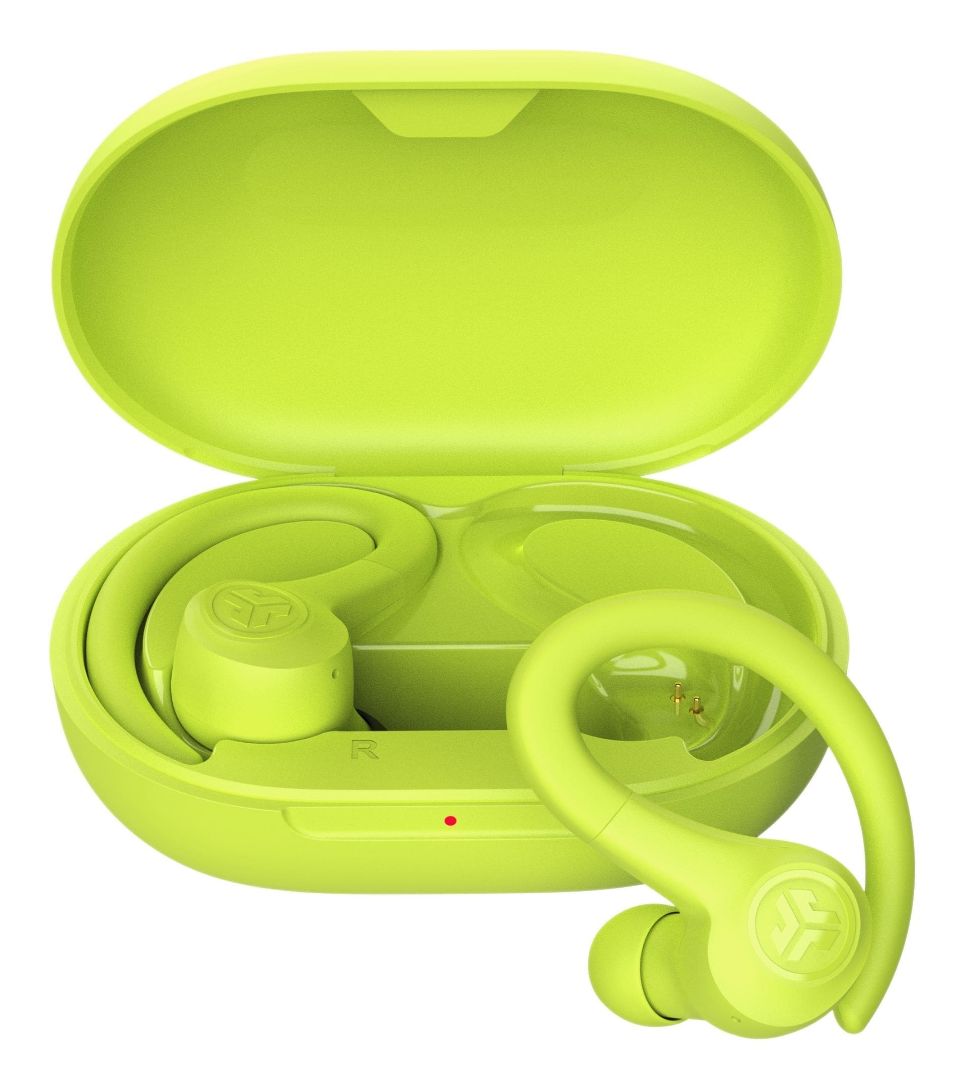 JLab Go Air Sport In-Ear Bluetooth Kopfhörer Kabellos TWS 8 h Laufzeit IP55 (Gelb) IEUEBGAIRSPRTRYE