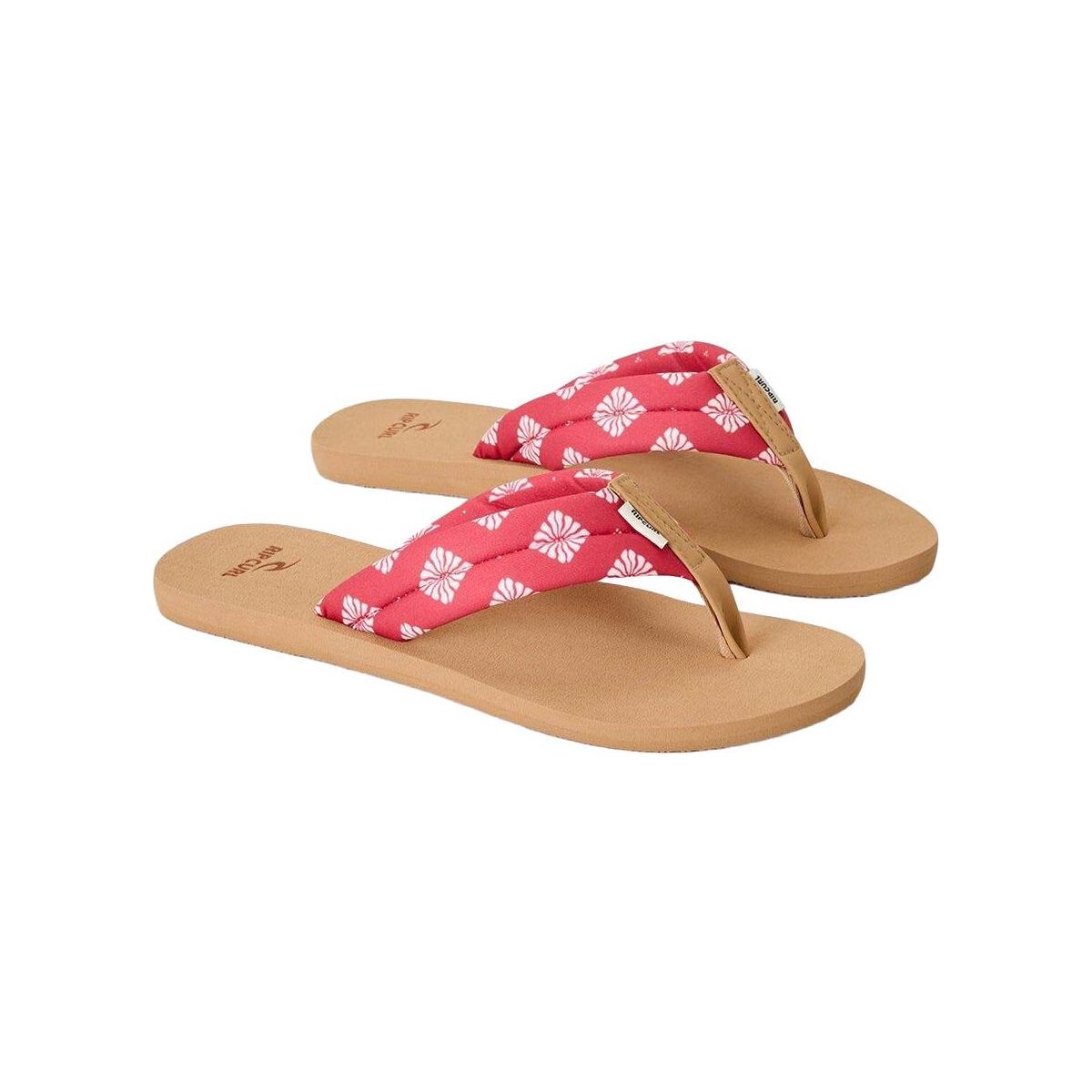 RipCurl Freedom Plush Bloom Open TOE red (0040) 38 17JWOT-0040-38