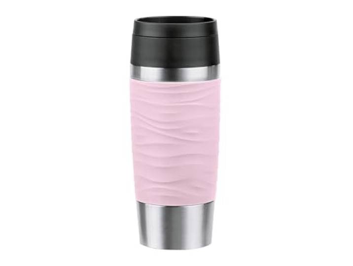 Emsa Travel Mug Wave Thermosbeker, 0,36 liter, roestvrij staal N20214