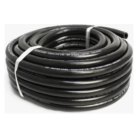 RS PRO Water hose,Black, 20mm ID (9145559)