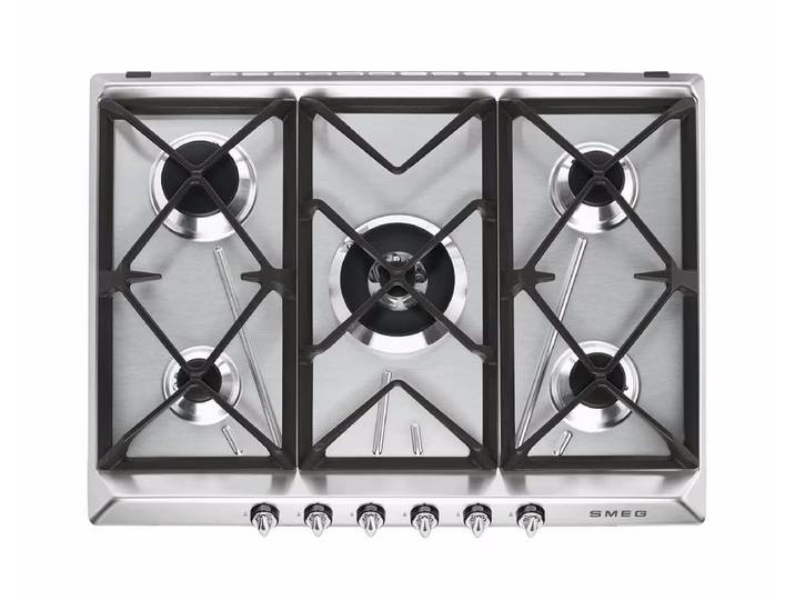 Smeg SR975XGH Gas Kochmulde – Kochmulde/Gusskochplatten – edelstahl