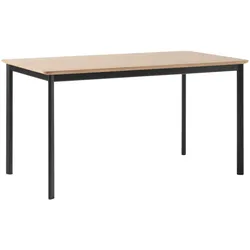 &Tradition Drip HW115 Esstisch, 143 x 83 cm, schwarz / eichenfurnier