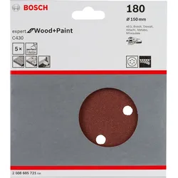Bosch Schleifblatt C430 für Exzenterschleifer, Wand- und Deckenschleifer - 2608605721