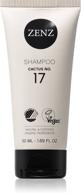 ZENZ Organic Cactus No. 17 shampoing hydratation intense 50 ml