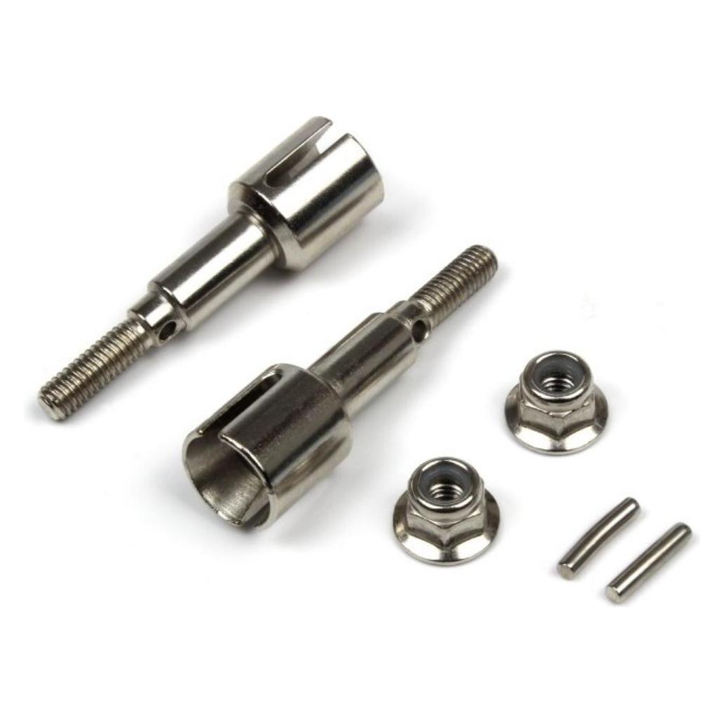 Blackzon Rear Wheel Axles (Steel/2pcs) (BL540241)