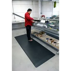 Anti-Statik-Matte 3 mit Erdungskabel und Druckknopf, Breite 91 cm, Länge max. 22,8 m