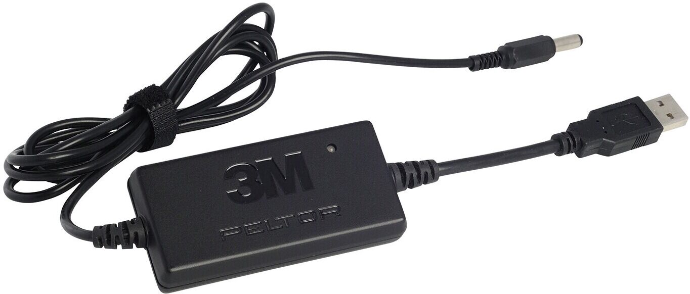 3M Laddkabel USB, FR09 till Lite-Com BRS-headsetbatteri ACK053