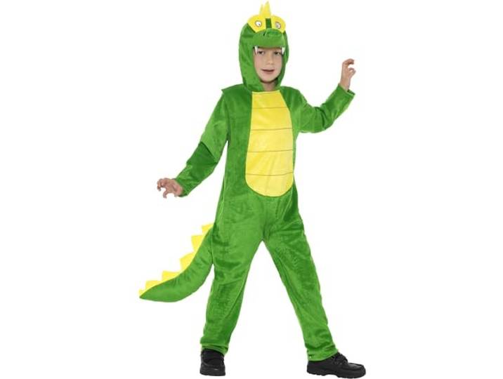 Smiffys Deluxe Crocodile Costume, Green