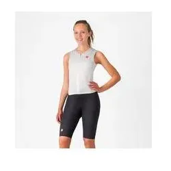 Castelli, Damen, Velotrikot, Free Sanremo 3 W Suit Sleeveless (L), Grau, Weiss, Schwarz, L