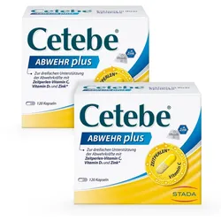 CETEBE Abwehr plus Doppelpack 2X120 St