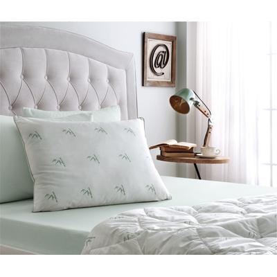 Naturfaserkissen YATAS BEDDING "Bambus Majestät, Kopfkissen 40x80, 80x80 cm", weiß, B:40cm L:80cm, Bezug: 100% Baumwolle. Füllung: 80% Polyester, 20% Viskose, Kopfkissen, atmungsaktiv, allergiker geeignet (Hausstauballergiker)