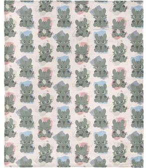 How to Train Your Dragon Many Emotions Silk Touch Throw Blanket 50x60 inches by THE NORTHWEST GROUP in Emotions (Size OS)