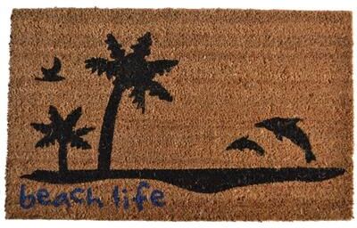 Imports Decor Beach Life Door Mat - Door Mat
