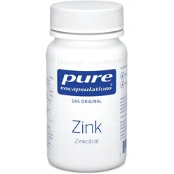 pure encapsulations Zink (Zinkcitrat) 60 St