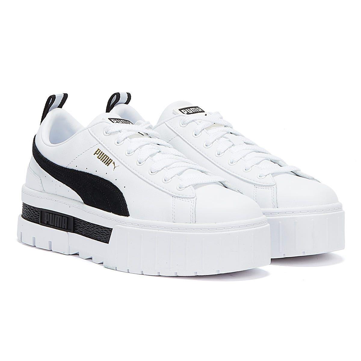 Puma Mayze Damen Weiß / Schwarz Sneakers