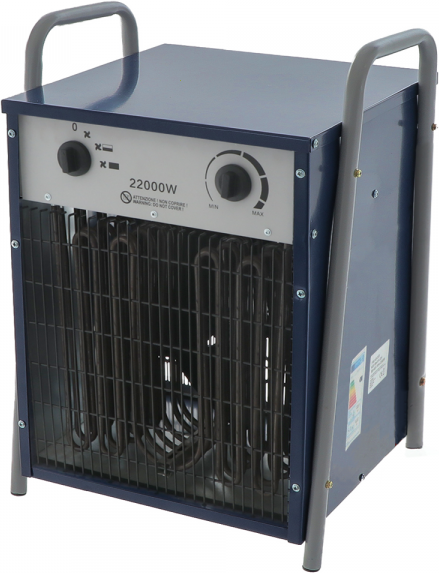 BullMach BM-EFH 22H - Heizgerät mit Ventilator - 400V - 22kW