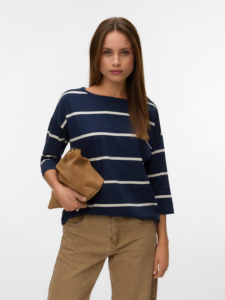 Vero Moda Bluse in Dunkelblau - XS