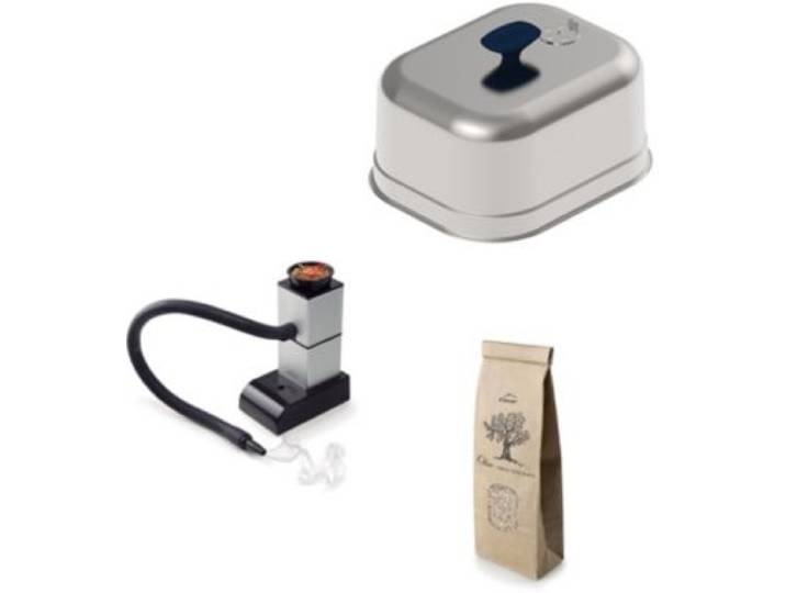 Eno - Ustensile Plancha Fumage A Froid Avec Cloche - Inox