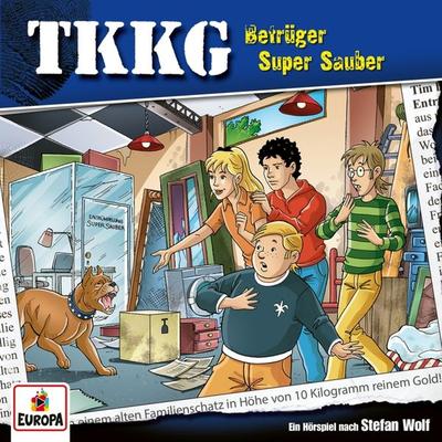 Tkkg: Folge 223: Betrüger Super Sauber - Stefan Wolff, CD, 0194399775226