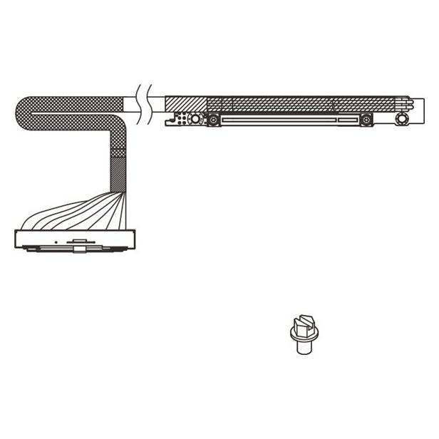 Lenovo ISG ThinkSystem SR650/a V4 x16 Gen5 High Power Cable Riser Slot 4 & 7 Option Kit (4X97B02317)