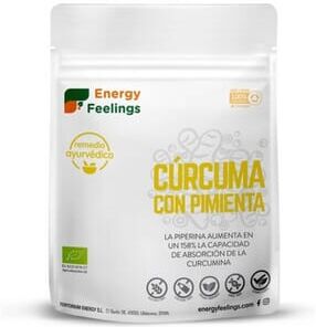 Energy Feelings Curcuma Com Pimenta Eco Pó 200g
