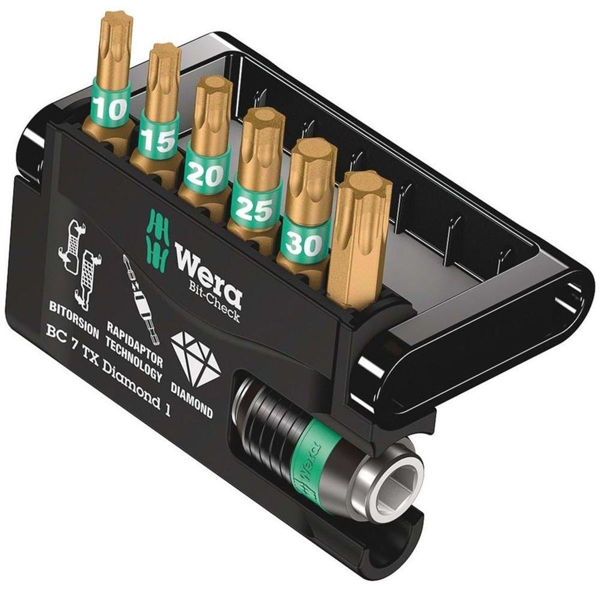 Wera Bit-Check 7 TX Diamond 1