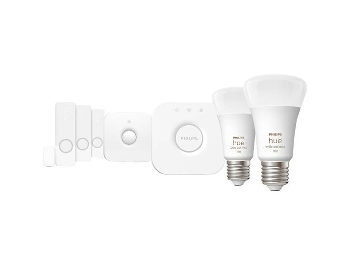 Philips Hue Secure Sensoren Starter-Set - Farbe: Weiss - Material: Kunststoff - LED