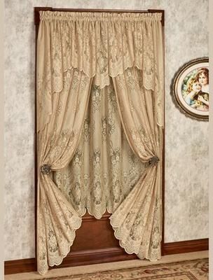 Touch of Class Vanessa Tailored Panel, 56 x 72, Ivory