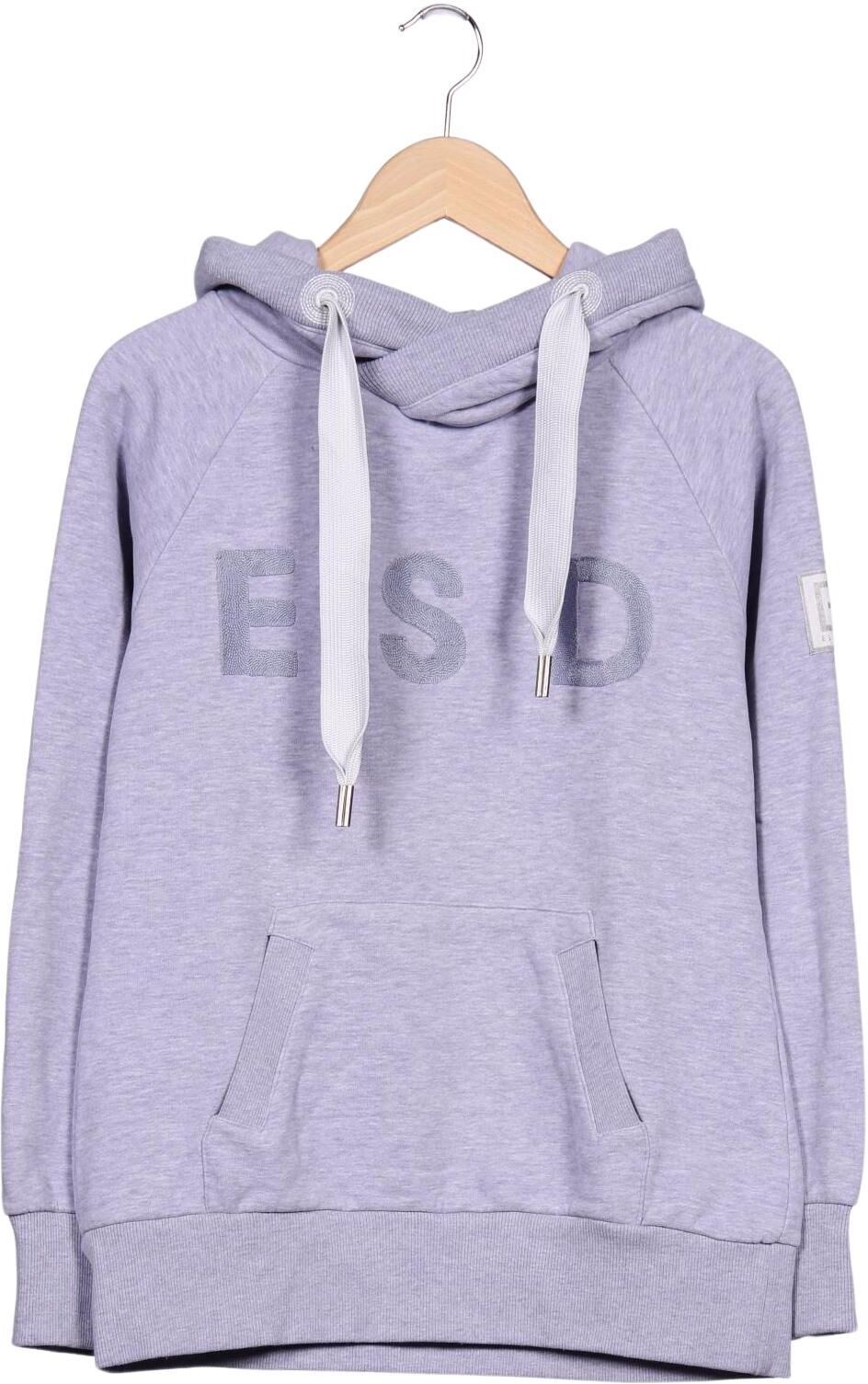 Elbsand Damen Kapuzenpullover, Flieder, Gr. M, Synthetik / Baumwolle - Second Hand