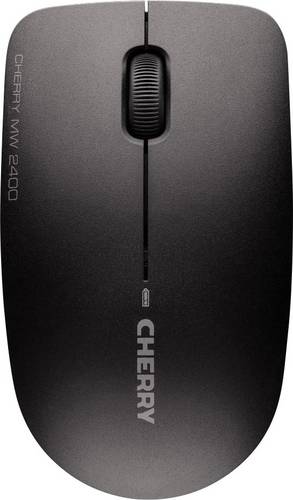 CHERRY MW 2400 Maus Funk Optisch Schwarz 3 Tasten 1200 dpi