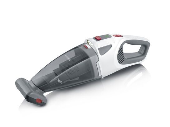 Severin HV7146 Handstaubsauger bis 30 min Laufzeit 18,5 V UltraFine (Grau/Rot/Weiß) HV 7146
