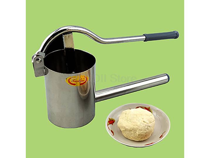 Presse à nouilles manuelle en acier inoxydable, Machine à soupe aigre chinoise, trou de moule de 4mm, Machine traditionnelle de fabrication de nouilles de maïs