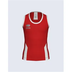 Errea, Damen, Sportshirt, Regis (M), Rot, Weiss