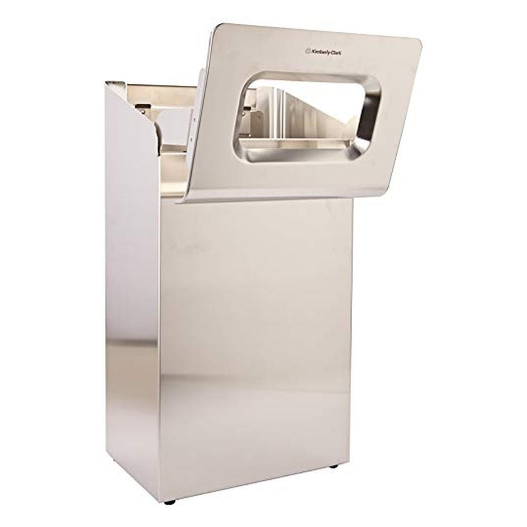 Kimberly-Clark Abfalleimer Professional 60 L Silber (60 l) (8975)