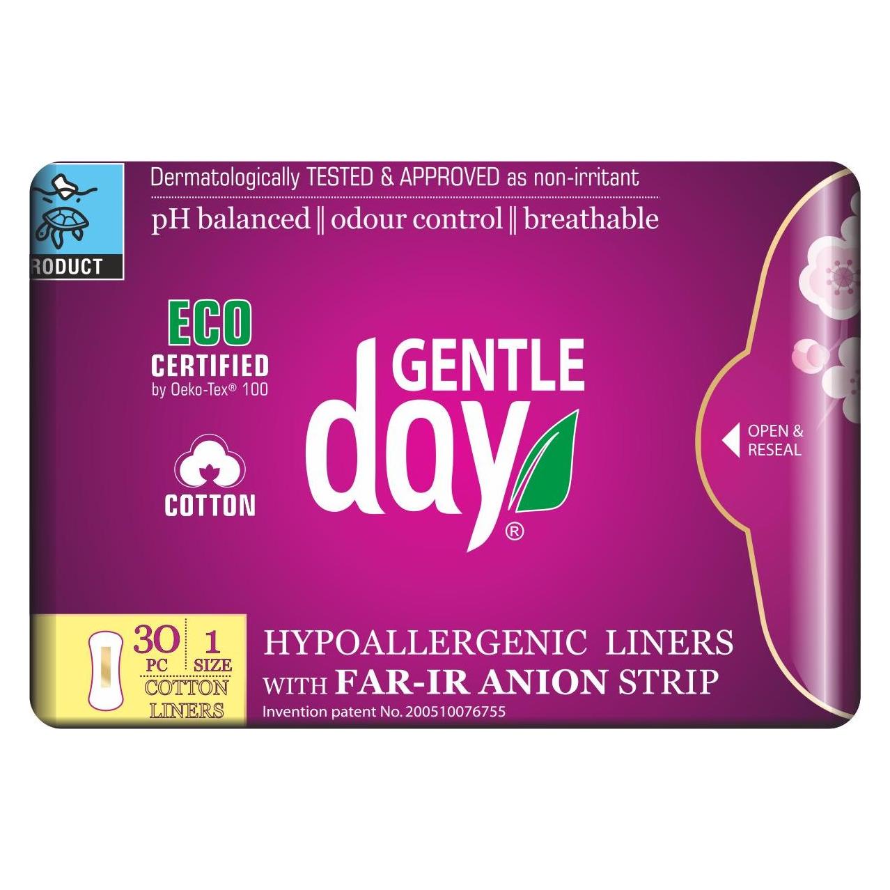 Gentle Day Hygienische Einsätze mit Anionengürtel 30 Stcs - sanfter Tag (37729769)