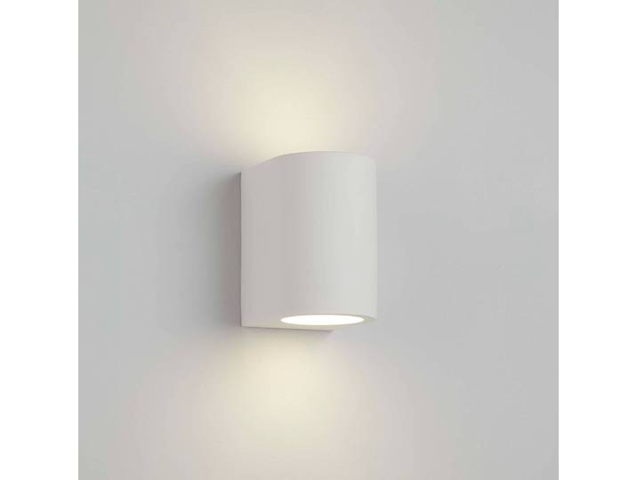 Applique murale Gypsum II 10 x 15 x 13cm Blanc Matériau : Pierre Type de pierre : Béton G9